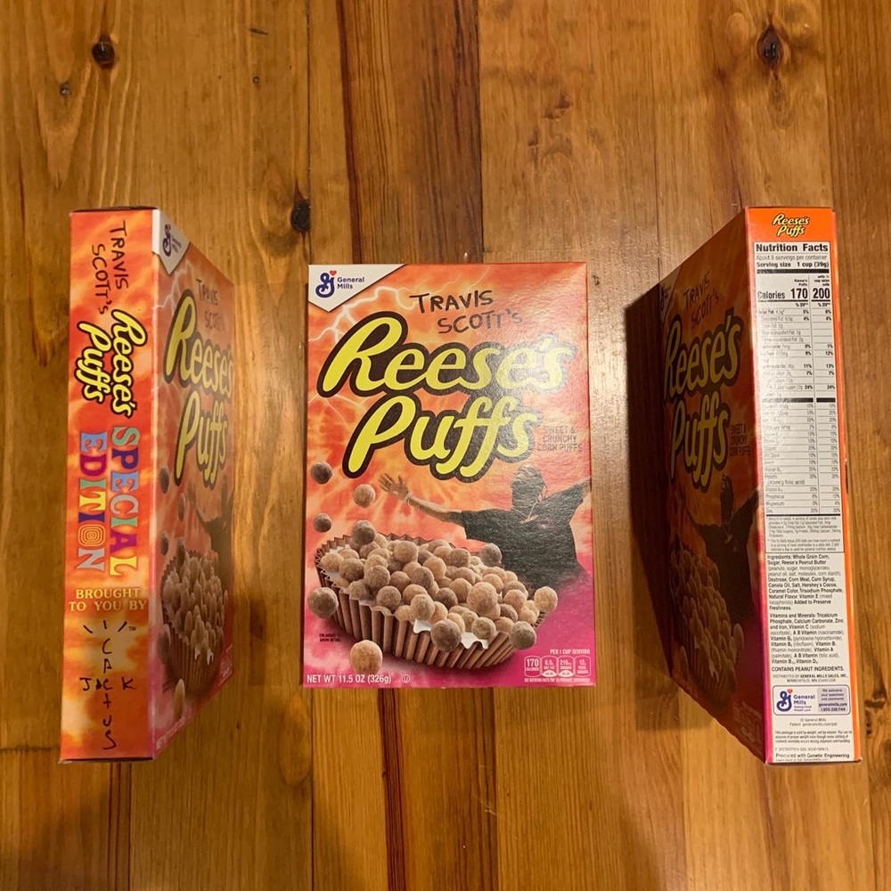 Travis Scott Reese’s puffs
